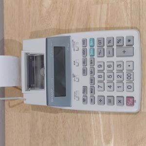 Sharp Electronic 2-Color Print Calculator